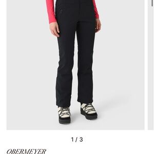 Obermeyer Womens Black Flare Pants cloud 9